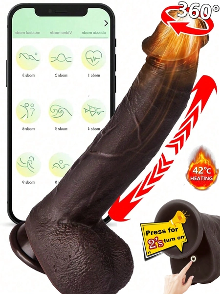 1pc App Control Thrusting Heating Dildo Vibrator Sex Toy , Black Realistic Vibrating Dildos For G-Spot And Anal Stimulation, Thick Vibrating Dildo For Women Masturbation With Strong Suction Cup Adult Toy Realistic Penis Dildo Realistic For Women Consolador Electrónico Para Mujer Consoladores Sexuales Para Mujer Pene Realista Pene De Simulación Pene Falsos Electric Penis Pump Penis Enlargement Extend Pump Penis Trainer Male Masturbators Cup Dick Pump Sex Toys For Men Enlargement Air Pressure Device Penis Trainer Men Penis Extended Treinador Peniano Bomba Peniana Capa Extensora Peniana Bomba De Pene Erección De Pene Sex Tools Tool Sex,Sex,Sexy Sex Toys Dildo Sex Toy Vibrator Adult Toys Vibrador Toy Sex Vibrator 18+ Vibradores Toys Sex Dick Juguetes Para Adultos Vibrate Sex Adult Toys Sex Juguete Sexual Juegos Sexuales Dildo Gay Sexual Sexual Wellness