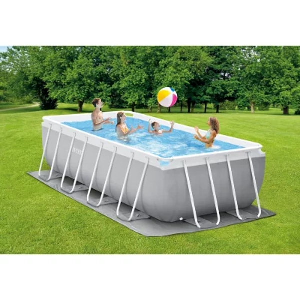 Prism Frame Rectangular Above Ground Pool Set, L 16' x W 8' x H 42" - Sam's Club