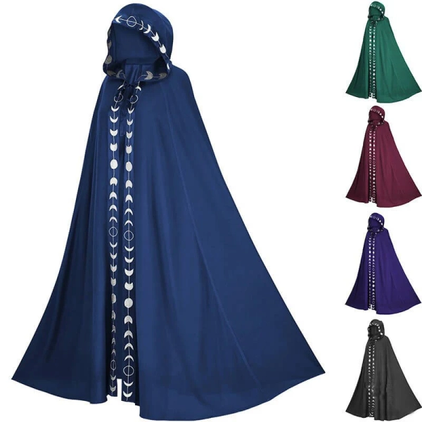 Medieval Hooded Cloak Halloween Costume