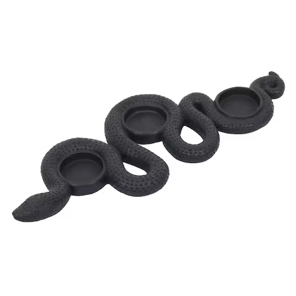  Black Snake Tealight Holder 