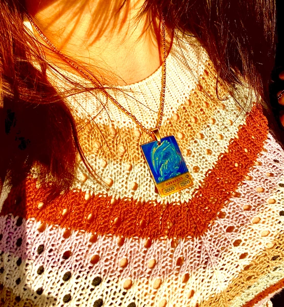Custom YGO Card necklace