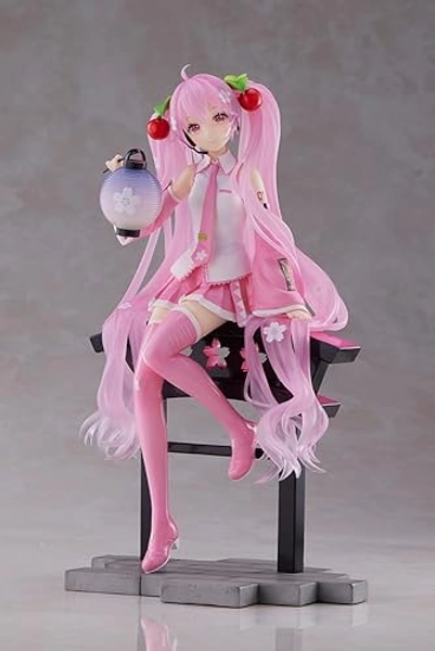 Taito Hatsune Miku Sakura Lantern ver AMP+ Figure, Multiple Colors (T40008)