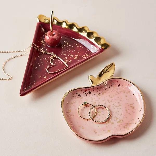 Ceramic Fruit Jewelry Dish