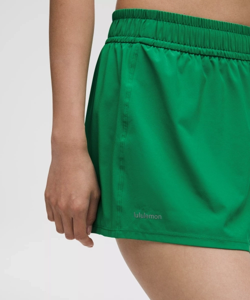 Pace Crush High-Rise Short 2.5" - Raceway Green - L