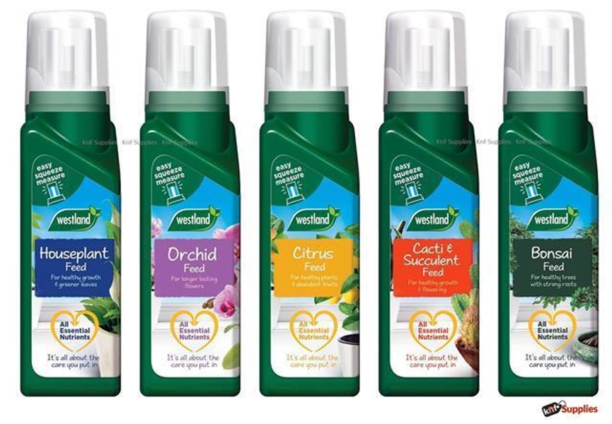 WESTLAND Houseplant Orchid Citrus Cacti Bonsai Concentrate Plant Feed Food Boost