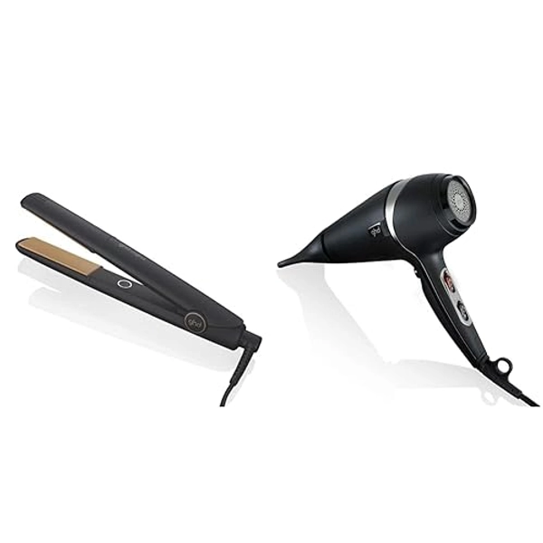 ghd Original - Hair Straightener, Iconic Ceramic Floating Plates with Smooth Gloss Coating for Lasting Results with No Extreme Heat, 30 Second Heat Up Time