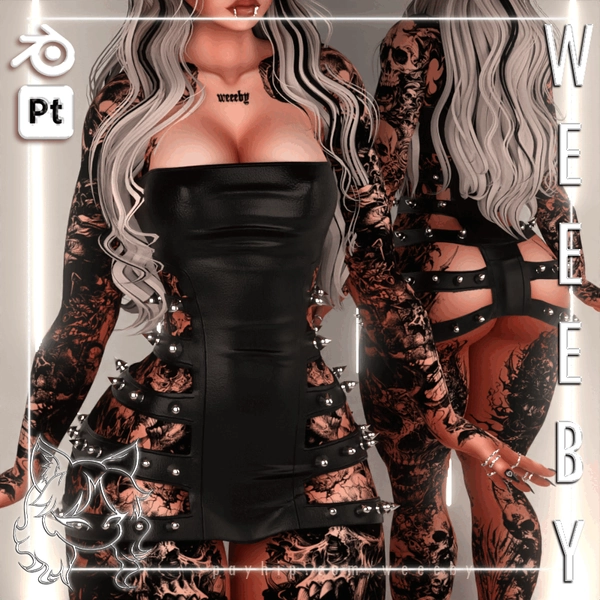 WC59. Sultry Dress [VRChat Asset]
