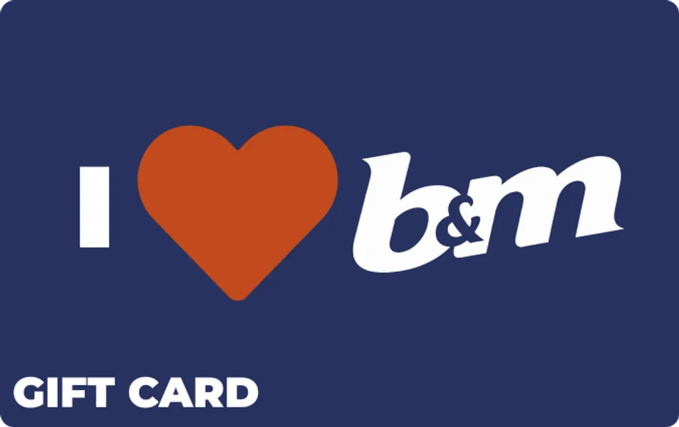 B&M UK £50 Gift Card