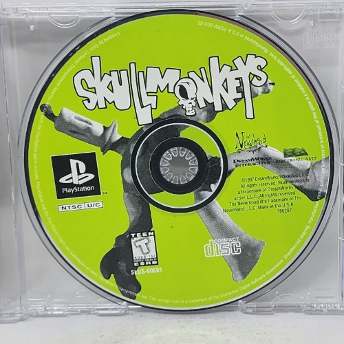 Electronic Arts Playstation 1 PS1 Skullmonkeys 1997