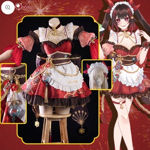 sparkle maid cosplay
