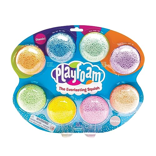 Educational Insights Playfoam 8-Pack, Fidget Toy & Sensory Toys for Kids & Adults, Gift for Ages 3+ - Original