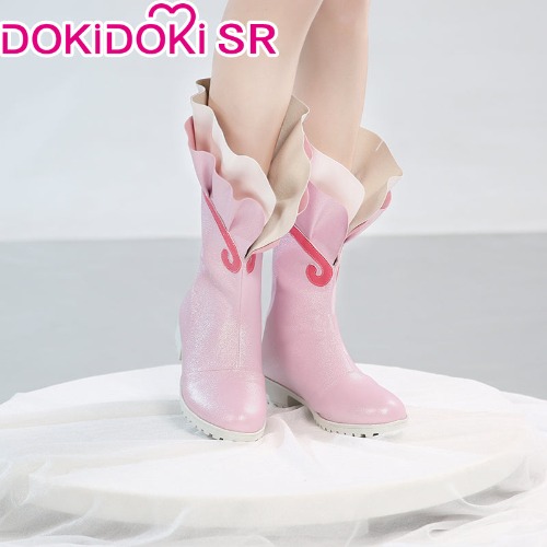 【Ready For Ship】DokiDoki-SR Anime Mermaid Melody Pichi Pichi Pitch Cosplay Nanami Ruchia  Costume Luchia | Shoes-S(EU36-37)