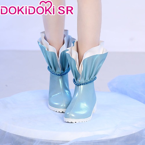 【Ready For Ship】DokiDoki-SR Anime Mermaid Melody Pichi Pichi Pitch Cosplay Hanon Hosho Costume/Shoes | Shoes-S(EU36-37)-Instock