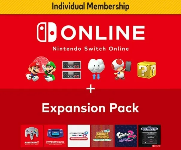 12 month switch online membership 
