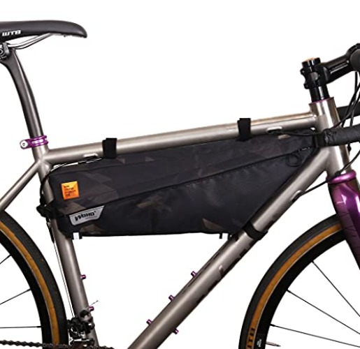 WOHO XTOURING Frame Bag Large Cyber-Camo Diamond Black