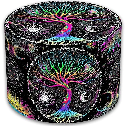 JOYTOP Grinder, 2.5 inch Boho Aesthetic Tree of Life Grinder, Black Tree of Life (FR-1) - Black Tree of Life - 2.5“