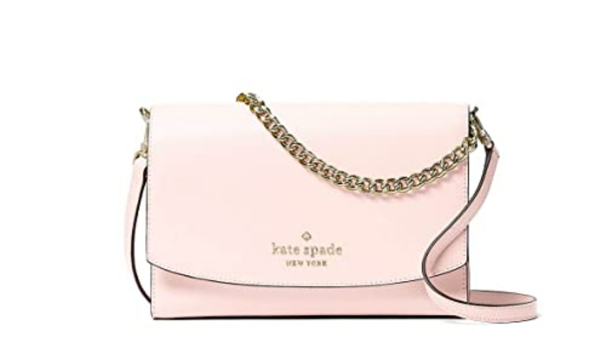 Kate Spade New York Carson Convertible Crossbody Handbag, Light Pink