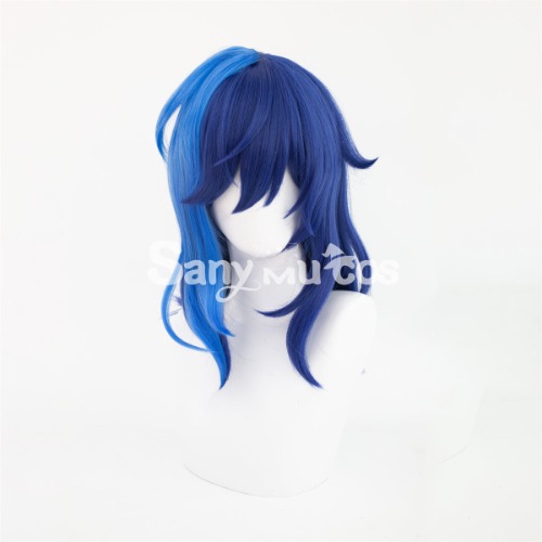 Game Path to Nowhere Cosplay CRACHE Blue Long Cosplay wig