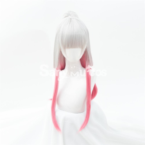 Game Honor of Kings cosplay Gongsun Li White and Pink Long Cosplay wig