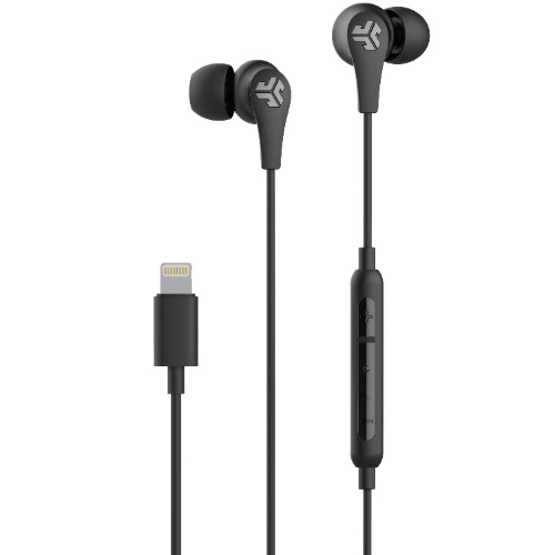 JBuds Pro Lightning Wired Earbuds - Black