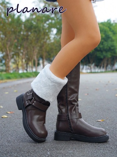 Botas de motocicleta con cremallera lateral, estilo casual, de terciopelo, abrigadas y con botones para mujer; Botas de tobillo, botas con plataforma, color marrón, para otoño, zapatos de goma, botas por encima de la rodilla, botas hasta la pantorrilla; Vestidos, vaqueros, faldas, vestido negro, vestido blanco, vestido ajustado, suéteres, blusas, abrigos, sudaderas, leggings, chaquetas, vestido rojo, pantalones cortos, sudaderas, falda negra, vestidos de suéter, ropa de baño, pantalones de chándal