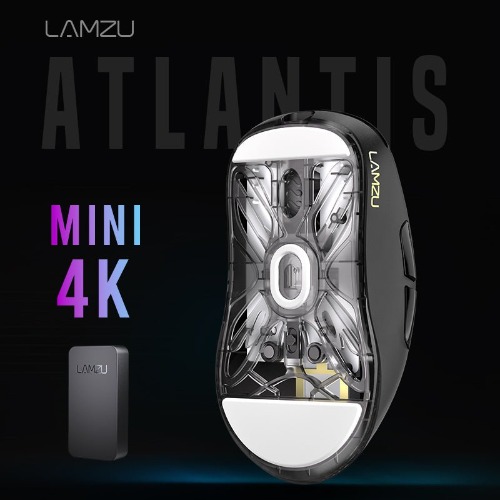 LAMZU ATLANTIS MINI 4K | Charcoal Black