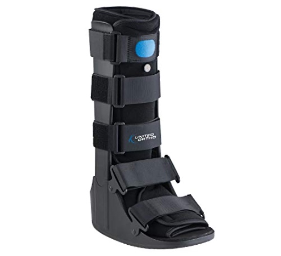 United Ortho Air Cam Walker Fracture Boot, Small, Black - Small (Pack of 1) - Black