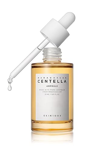 SKIN1004 Madagascar Centella Asiatica Ampoule Facial Serum 1.85 fl.oz, 55ml, Soothes Acne Prone and Sensitive Skin - 1.85 Fl Oz (Pack of 1)