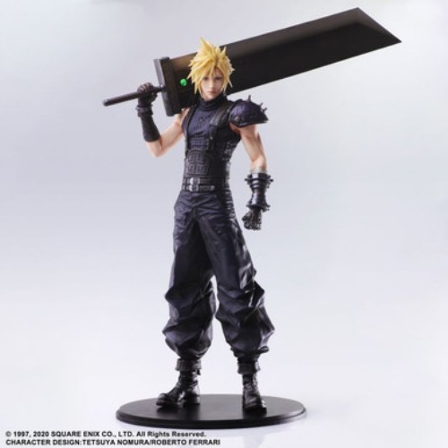 FINAL FANTASY VII REMAKE STATIC ARTS - CLOUD STRIFE