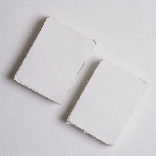 Handmade Paper Sheets - White