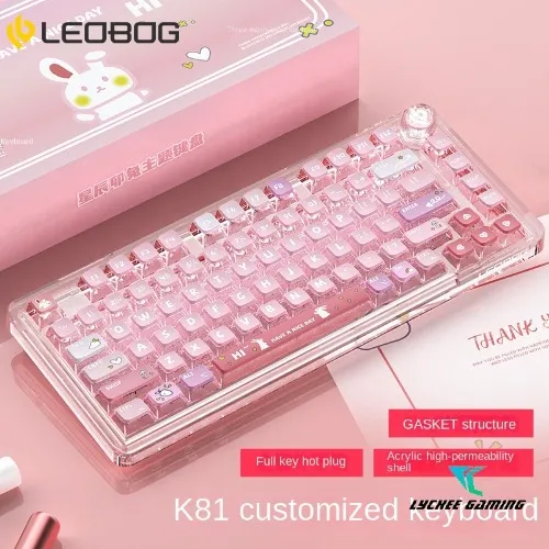LEOBOG K81 Pro 3mode Mechanical Keyboard