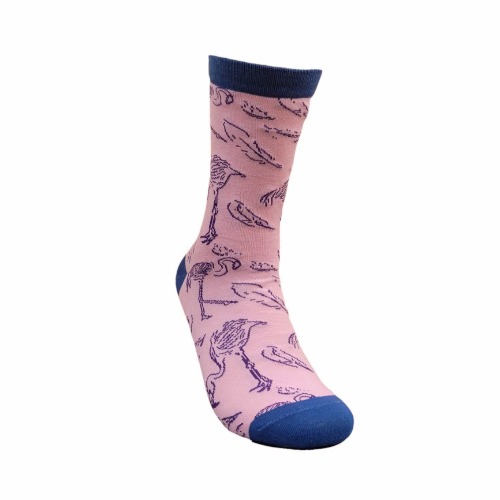 Flamingo Pattern Socks from the Sock Panda (Adult Medium)