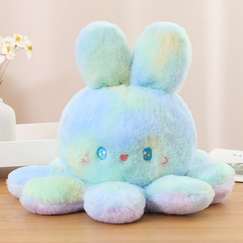 Reversible Octorabbit Plush (2 Variants, 3 Sizes) - Sea Breeze / 19" / 50 cm
