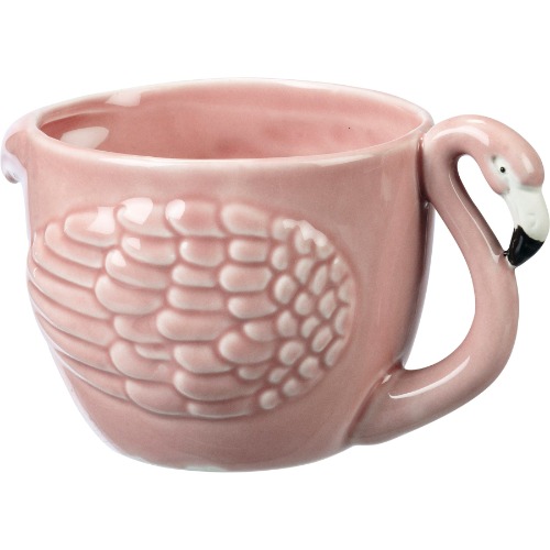 Flamingo Stoneware Cup by The Bullish Store