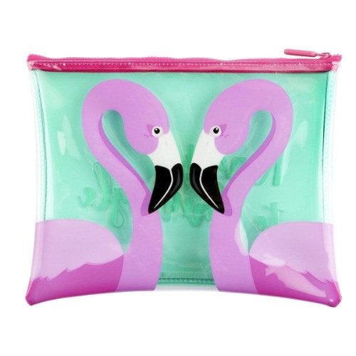 Sunnylife Flamingo See-Thru Pouch