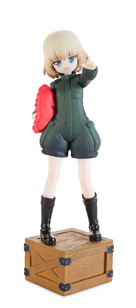 Fryu Girls & Panzer final chapter Panzer Four! Special figure Katyusha Japan import