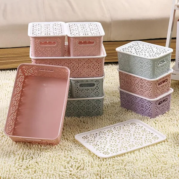 Patterned Storage Baskets