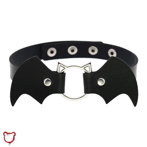 Bat Choker - sky blue