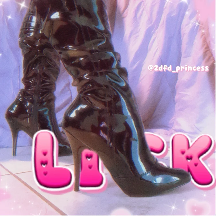 I belong under Aiko’s heels~💕