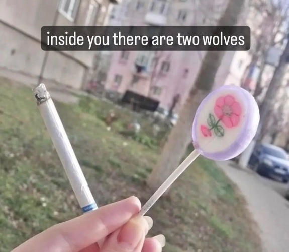 smokes ! 