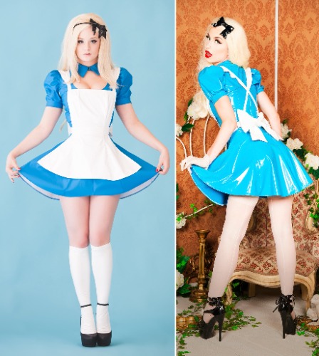 PVC Alice in Wonderland Costume | Default Title