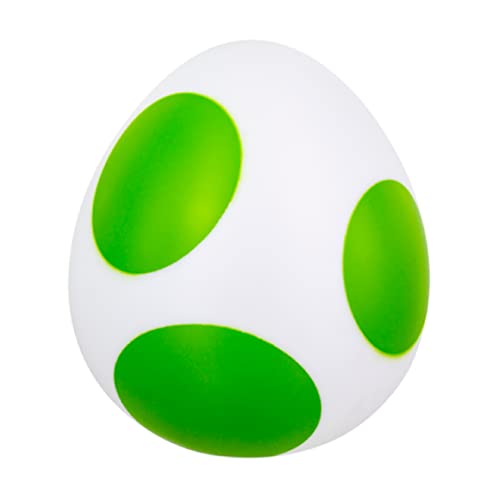 Paladone Yoshi Egg Light 8 in x 7 in | Super Mario Gifts and Room Décor |Officially Licensed Nintendo Merchandise - 7"x8"