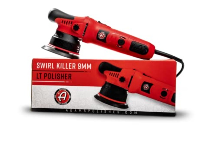 Adam's Polishes 9mm Dual Action Car Polisher - Buffer Car Scratch Remover for Car Detailing - Polisher (Only)