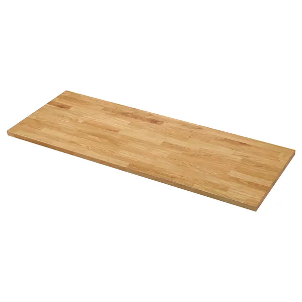 KARLBY Countertop - oak/veneer 74x1 1/2 "
