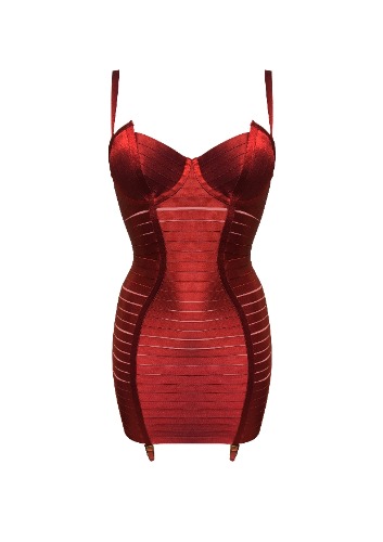 Adjustable Angela Dress | Burnt Red / M