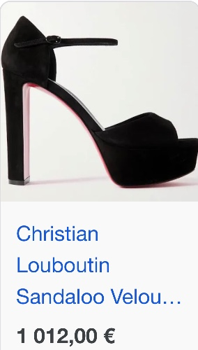 Christian Louboutin high heels 