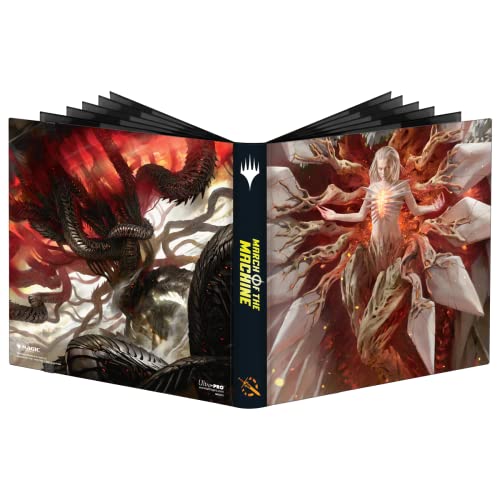 Ultra PRO - March of the Machine 12-Pocket PRO-Binder for Magic: The Gathering - Protect up to 480 Standard Size Cards In Side Loading Pockets, Protect Gaming Cards & Collectible Trading Cards - Wrenn & Realmbreaker 12 Tasche