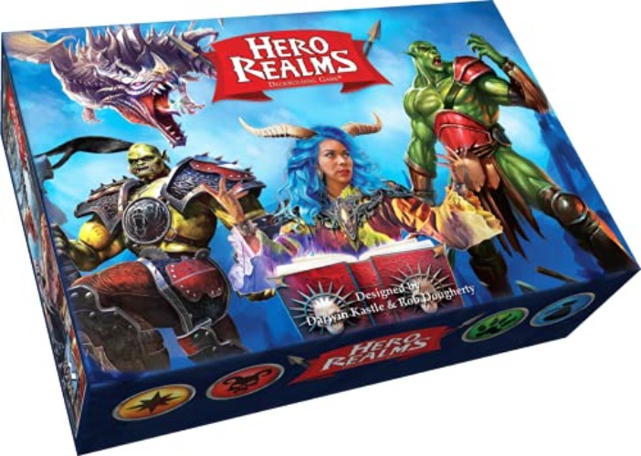 Hero Realms WWG500 The Card Game,Gold,7.62 x 2.54 x 21.59 cm; 0.38 Grams