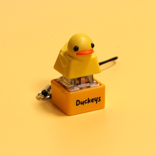Clickey | Single Key Fidget Toy - Yellow