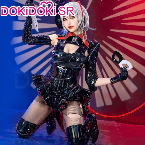 DokiDoki-SR Game Arknights Cosplay Ambience Synesthesia: Wanted Costume Women | XL-Order Processing Time Refer to Description Page